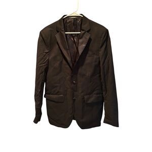 Nordstrom Men's Shop Trim Fit Satin Lapel Wool Blend Tuxedo Jacket 40R NWOT